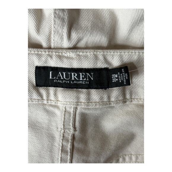 Lauren Ralph Lauren cropped straight relaxed leg jeans size 20W - Picture 6 of 10